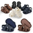 thumbnail image 2 of PEACNNG New Baby First Walkers Leather Shoes Boys Girls Sneakers 0-18 Months, 2 of 5