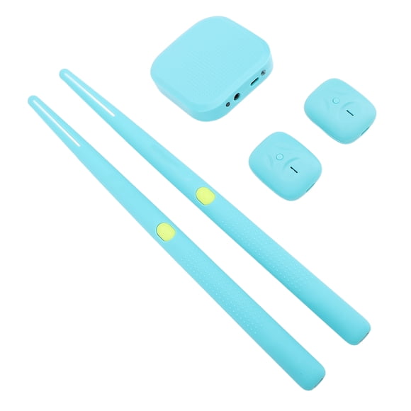 Electric Air Drum Sticks, Real Experience, Air Drumsticks, Colorful Light Effect, Cordless and Portable Electric Air Drum Set Sticks for Beginners Children Toy Drum Set