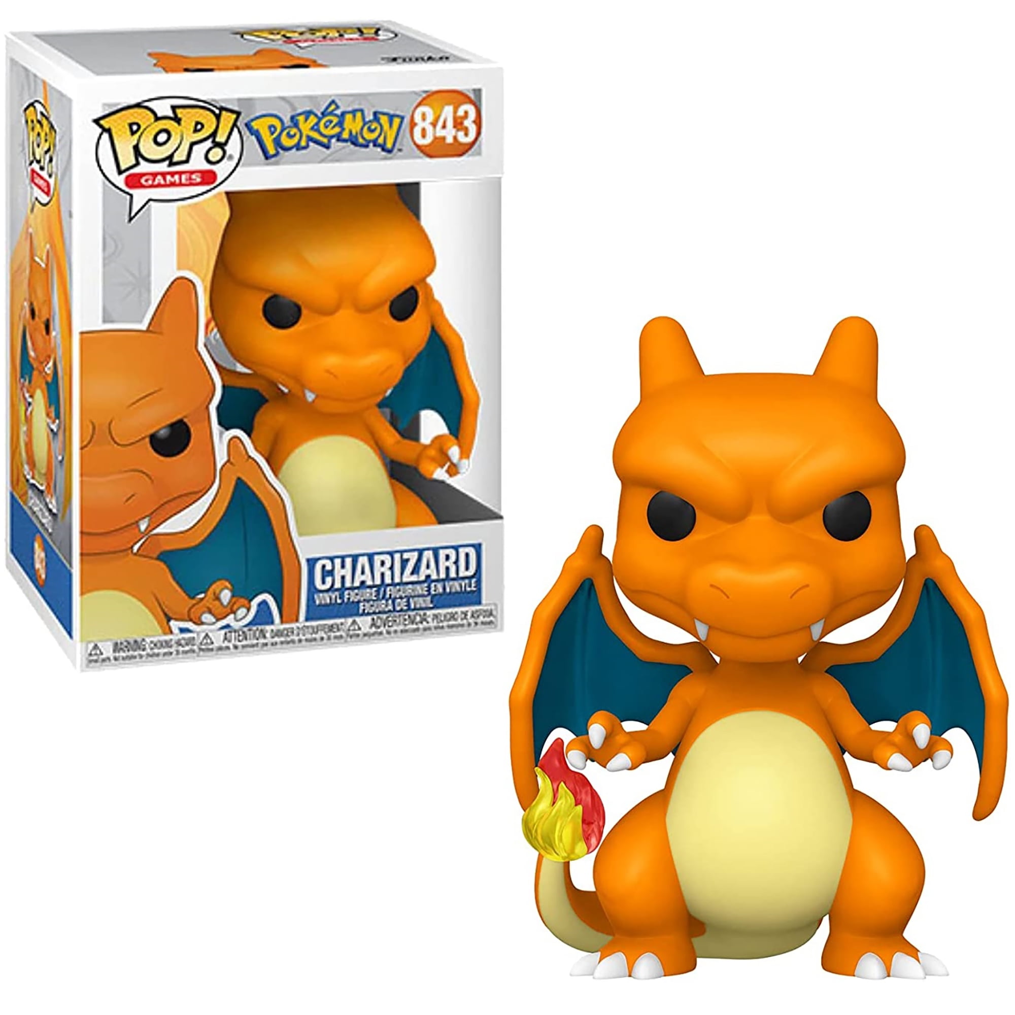 Funko Games: POP! Pokemon Collectors Set Series 7 - Pikachu, Charizard,  Horsea, and Charmander Silver Metallic 