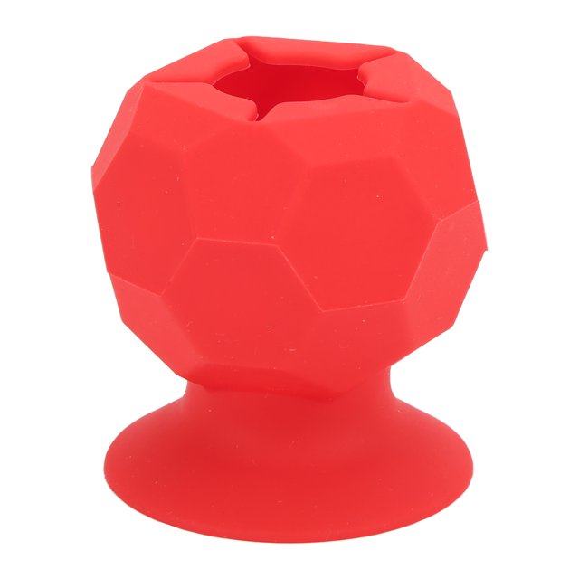 Emoshayoga Colector de Vinilo, Copa de Deshierbe Portátil para Deshierbe(Rojo)
