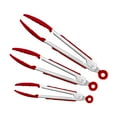 thumbnail image 1 of Juego de 7, 9 y 12 pulgadas de herramientas de cocina para barbacoa de acero inoxidable, pinzas de silicona para alimentos, pinzas para barbacoa, pan y ensalada, 1 of 4