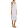 thumbnail image 3 of Secret Treasures Sleeveless Scoop Neck Knit Midi Nightgown (Women's and Women's Plus) 1 Pack, 3 of 7