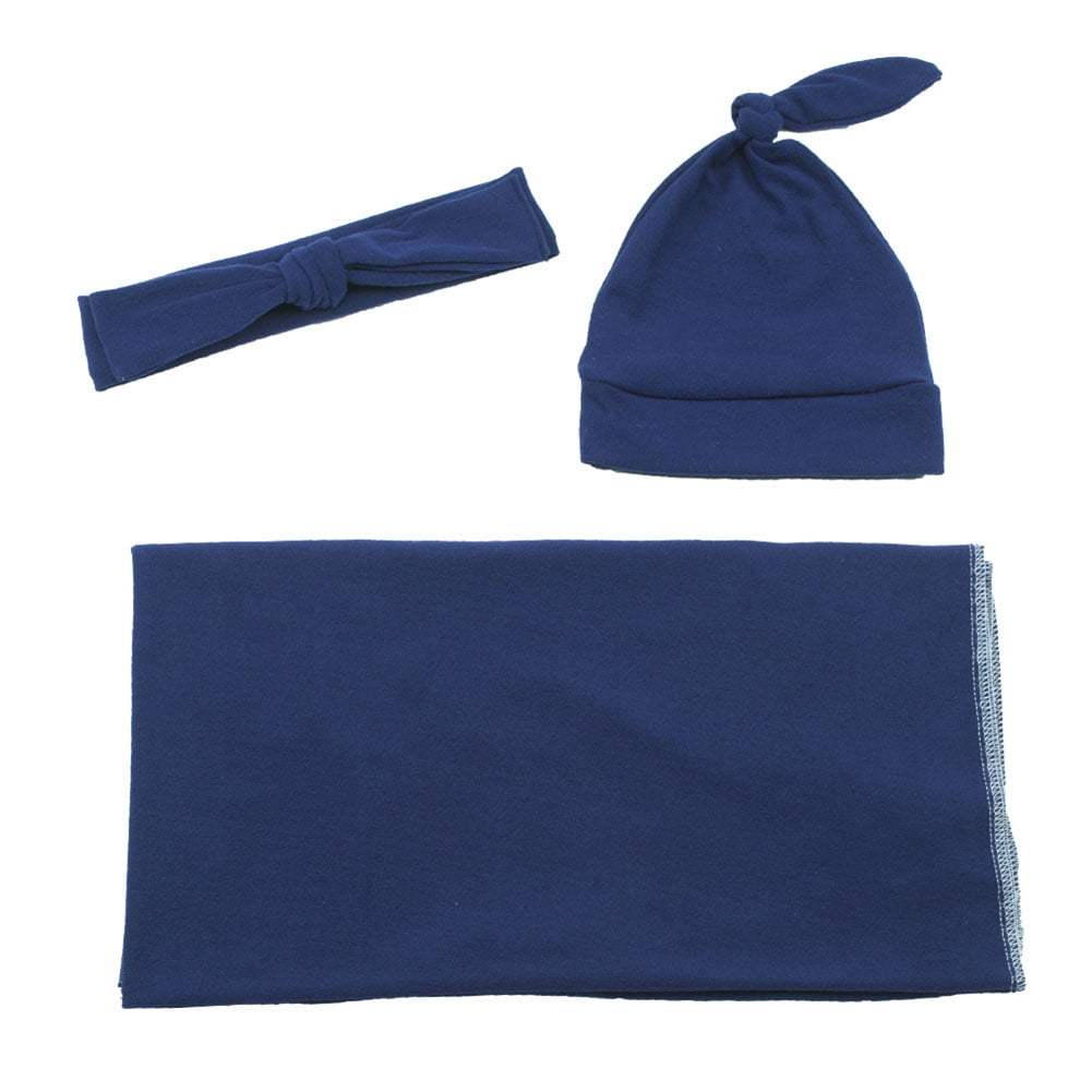 Navy blue swaddle discount set