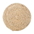thumbnail image 2 of Round Woven Placemats,7.87" Handmade Rattan Woven Table Mats, Heat Resistant Wicker Dining Place Mats, Boho Style Woven Table Placemats, Non-Slip Place Mats, Reusable Woven Placemats for Home Dining, 2 of 4