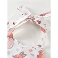thumbnail image 6 of Baby Girls Easter Bunny Outfit Carrot/Bunny Print Romper Tutu Dress with Rabbit Ear Headband Newborn Easter Photography Props, 6 of 8