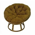 thumbnail image 3 of 48-inch Solid Microsuede Papasan Cushion (Fits 46-inch Papasan Frame) 93302-MS-RW, 3 of 7