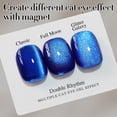 thumbnail image 4 of Esmalte de uñas Double Rhythm Cat Eye Gel 15 ml con purpurina holográfica, 4 of 8