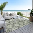 thumbnail image 6 of Addison Rugs Chantille Indoor/Outdoor Transitional Floral Aloe Washable Rectangle Rug, 5' x 7'6", 6 of 6