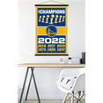 thumbnail image 5 of NBA Golden State Warriors - Champions 22 Wall Poster with Magnetic Frame, 22.375" x 34", 5 of 6