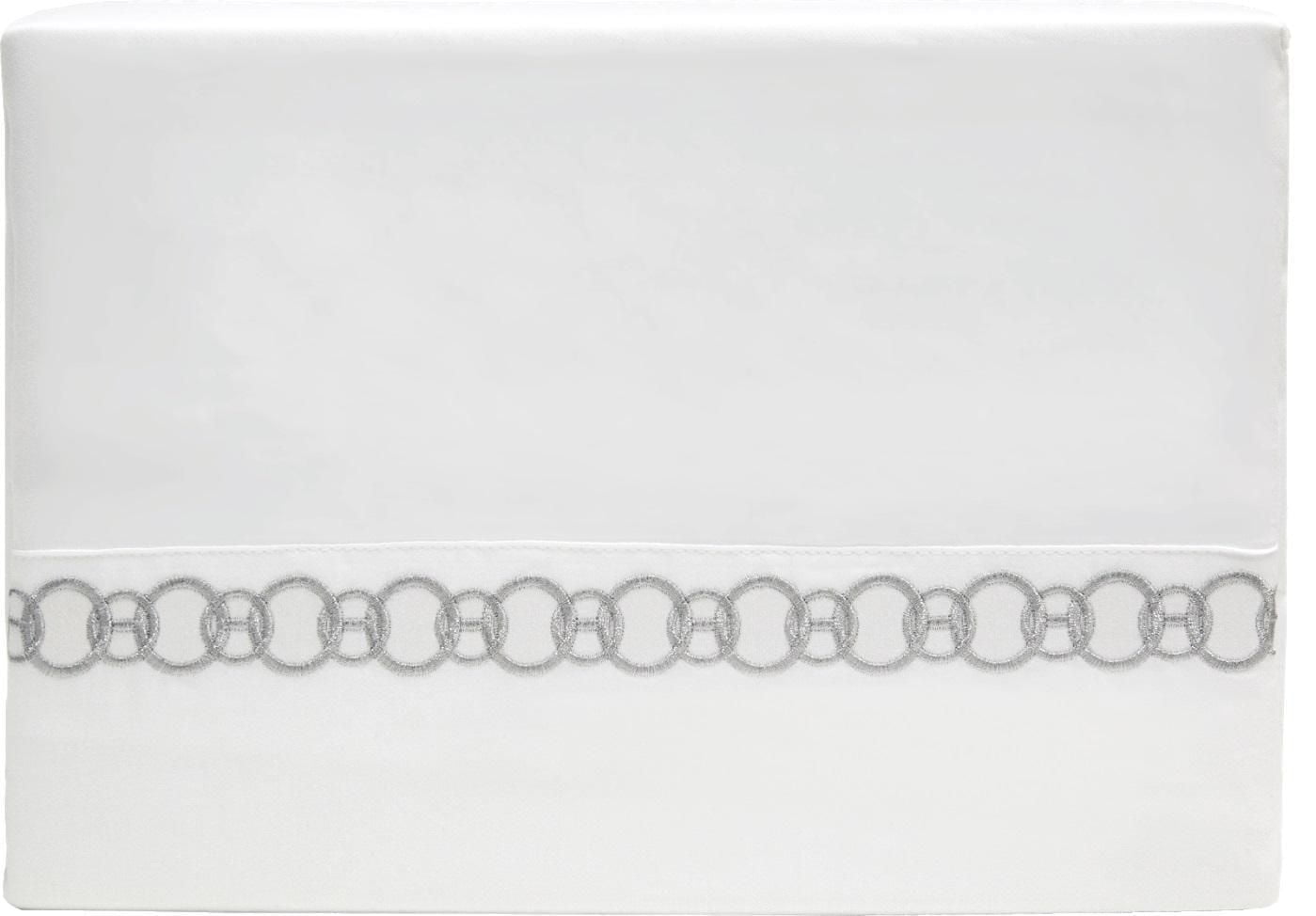 Johnson Home 300 Thread Count Egyptian Cotton Sheet Sets with Embroidery Details