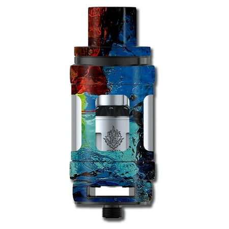 Skins Decals For Smok Tfv12 Cloud King Tank Vape Mod / Oil Paint Color