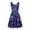 Pink, variant on Lolmot Women Casual Sleeveless Tank Dresses Crewneck Summer Print Dress For Beach