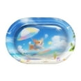 thumbnail image 2 of Pet Ice Mat for Cats - Soft Dog Pattern Water Bed Pad - Indoor Comfortable Scratch Cushion for, 2 of 5