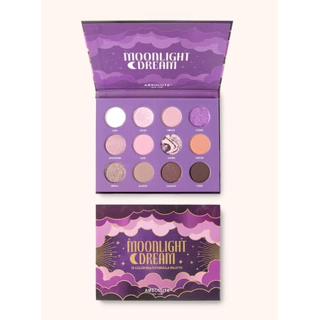 Absolute New York Moonlight Dream 12 Color Multi Formula Palette 0.85 g
