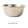 thumbnail image 3 of relayinert Tibetan Bowls Rustproof Lightweight Meditation Cups Ceremony Altar Bowl Decorative Pattern 10cm, 3 of 6