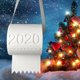 thumbnail image 3 of Creativo papel higiénico crisis 2020 árbol de navidad adorno colgante novedad casa Feliz Sencillez, 3 of 5