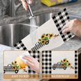 thumbnail image 3 of Sunflower Truck and Dog Fall Autumn Thanksgiving Placemats Set of 6 Washable Table Mats for Kitchen Dining Table, Heat-Resistant Place Mats for Indoor Outdoor Party Holiday Decoration, 3 of 7