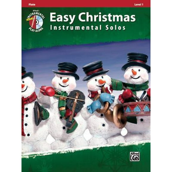 Pre-Owned Easy Christmas Instrumental Solos, Flute, Level 1 [With CD (Audio)] (Paperback) 0739062190 9780739062197