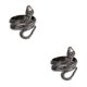 thumbnail image 1 of Qarigey Anillos de tamaño ajustable Tendencia de moda Punk Anillo de amistad abierto Accesorios Suministro de joyería de aleación Adornos de ropa de Type4 NO4 Qarigey CBP373299, 1 of 6