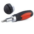 thumbnail image 3 of KHBUAB 1 Set Red Black Screwdriver Handle Anti Bit Holding Portable Interchangeable Shafts Tool Holder, 3 of 8