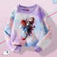 thumbnail image 5 of Sudadera con capucha y teñido anudado de Sonics para niños y niñas, con estampado de dibujos animados, unisex, estilo primavera y otoño, 5 of 5