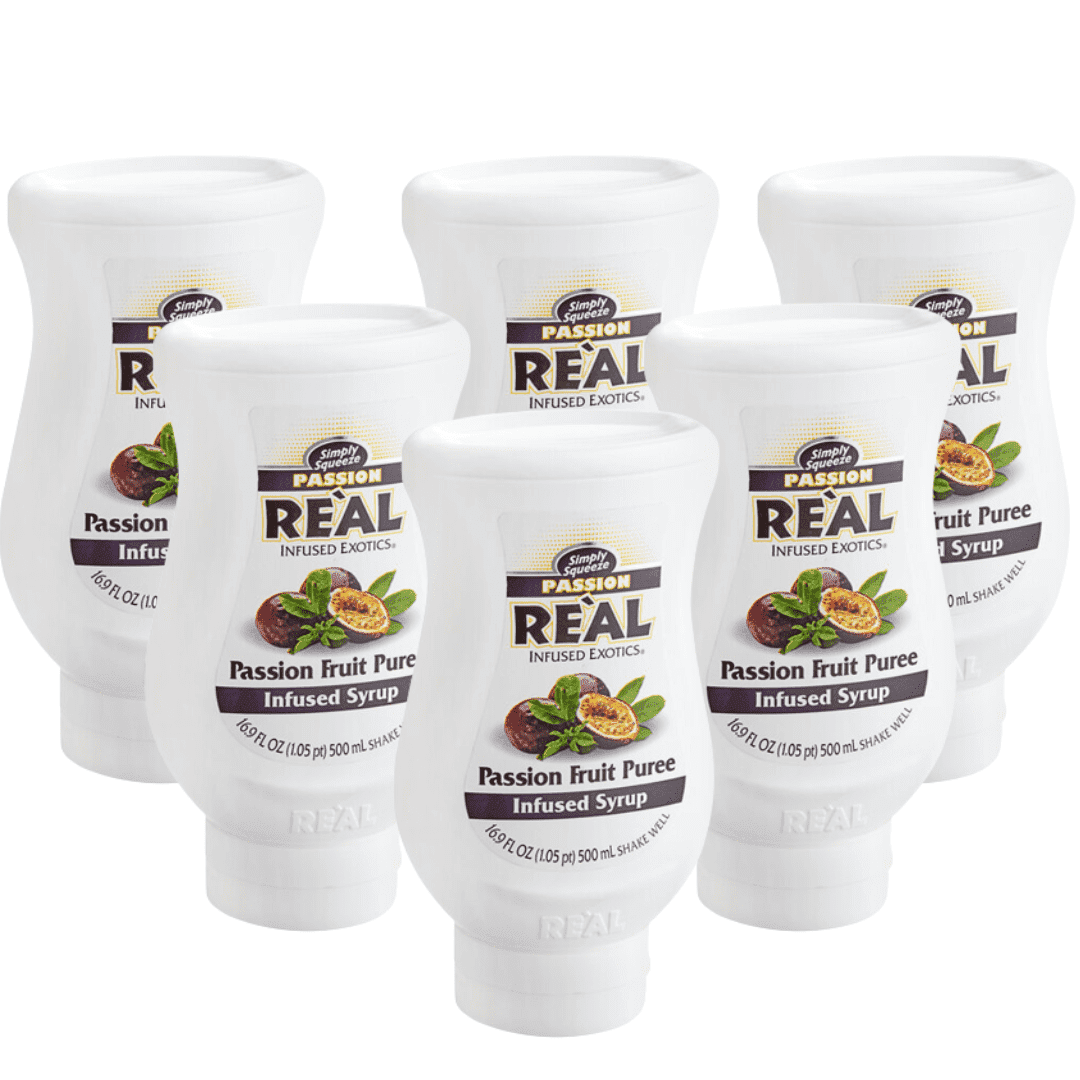 Real Passion Fruit Puree Infused Syrup | 16.9 fl. oz.