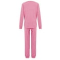 thumbnail image 4 of Sweatpants Women‘s Suit 2-Piece Button Pullover Drawstring Sweatpants Casual Wear Set, 4 of 6