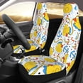 thumbnail image 2 of Pofeuu Ducks and Anchors Print Automotive Car Seat Covers Flat Cloth Full Set Seat Covers,Car Seat Covers front seats for Cars Trucks and SUVs(Two packs), 2 of 7