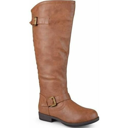 Brinley Co. - Women's Extra Wide-Calf Knee-High Studded Riding Boots ...