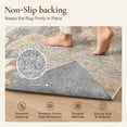 thumbnail image 4 of KUETH 5X7 Vintage Floral Area Rugs Machine Washable Rugs for Living Room, Non Slip Flat Pile Rug with Rubber Backing, Boho Rug for Entryway Bedroom Dining Room Home Office, 4 of 10