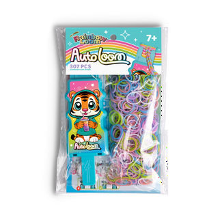 Rainbow Loom Pastel Jumbo Bucket Kit for Kids Ages 7+ with 8,000