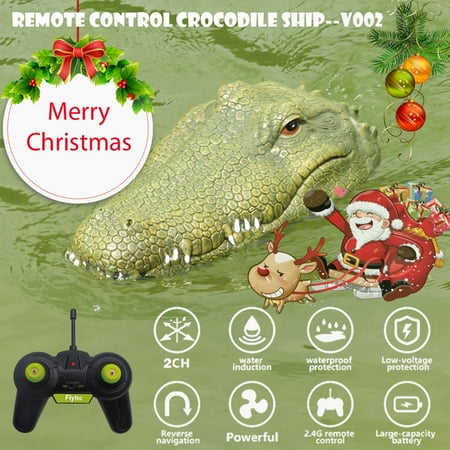 TOY LIFE V002 Rc 2.4G Electric Racing with Simulation Head Spoof Toy, Toy Figures & Playsets,Green