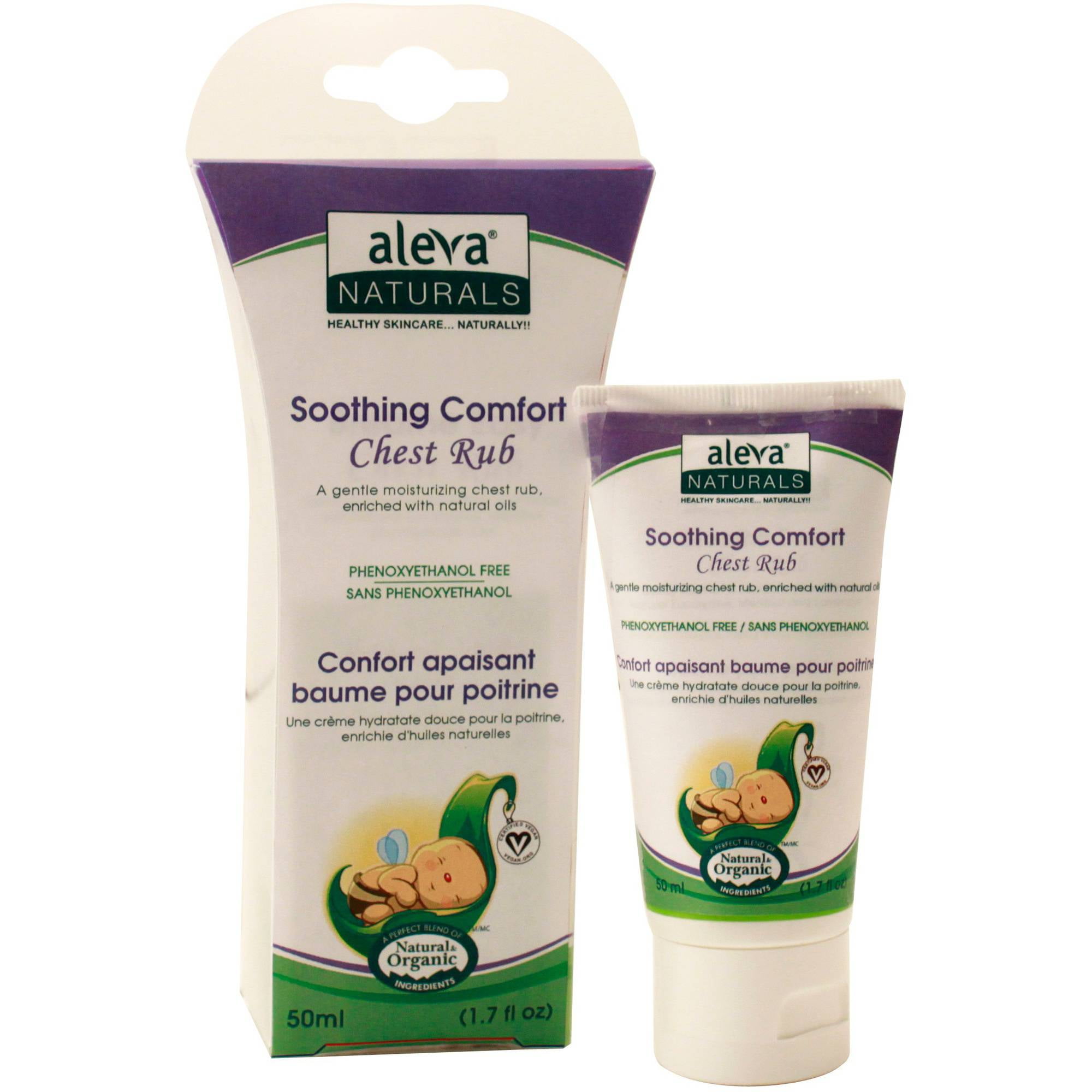 Aleva Naturals Soothing Comfort Chest Rub, 1.7 fl oz