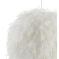 thumbnail image 5 of JONATHAN Y Stork 19" Feather Metal Adjustable LED Pendant, White, 5 of 6
