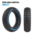 thumbnail image 4 of 10x2.5-7 Honeycomb Tire Tubeless Solid Tire Compatible for 4/4 Electric, 4 of 6