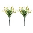 thumbnail image 1 of Inteprter 2 uds flores artificiales plantas falsas ramo de flores de imitación arreglo al aire libre decoración de boda accesorios de fotografía Decoración Amarillo Inteprter HA084186-01, 1 of 6