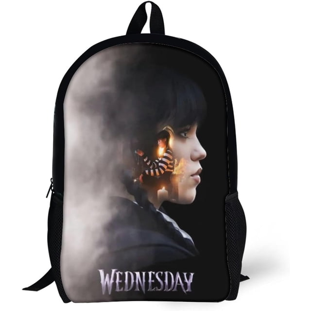 Wednesday Backpacks Basic Shoulder Daypack Bookbag Satchel Knapsack Rucksack-XTYD1846