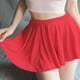 thumbnail image 1 of ALSLIAO - Minifalda plisada para mujer, lencería sexy de corte A, transparente, color rojo, talla L, 1 of 8