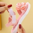 thumbnail image 4 of Juebong Girls Sandals Open Toe Princess Flat Sandals Strappy Summer Shoes Toddler/Little Kid, 4 of 8