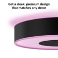 thumbnail image 4 of Lámpara de techo Philips Hue Infuse Medium Black, paquete de 1, 4 of 9
