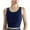 Sports Bras for Women Blue, variant on Womens Longline-Seamless Sports Bras Racerback No Underwire Push-Up High-Impact Bralettes Ladies Stretchy Pullover Support Workout Underwear Clearance