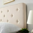thumbnail image 5 of ZXNYH Maxwell Tufted Upholstered Headboard, Light Grey, Full, 5 of 8