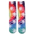 thumbnail image 4 of Calcetines de Hombres Mujeres Funny Athletic Baloncesto Imprimir Crew Tube Calcetines Hojas, 4 of 8