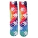 thumbnail image 4 of Calcetines suaves con estampado 3D de flamenco, piña y perrito caliente para hombre y mujer Hojas, 4 of 8