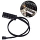 thumbnail image 3 of Inteprter Enfriador de CPU PWM de 1 a 5 puertos, 4 pines, carcasa, ventilador de refrigeración de chasis, Cable de alimentación, adaptador divisor de Juegos de teclado y mouse para computadora, 3 of 6