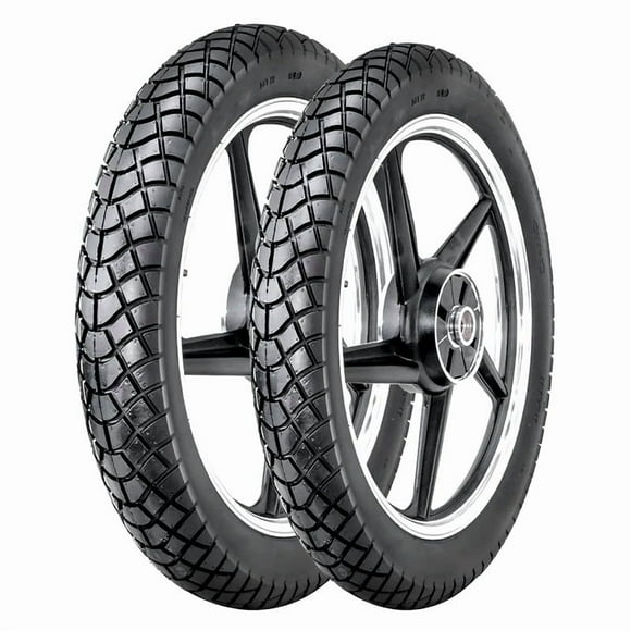 Llantas De Moto Montana 3.00-18 52p + 2.75-18 48l M-311 D/p Uso Con Camara