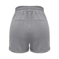 thumbnail image 7 of Lzobxe Womens Shorts Relaxed Fit Above Knee Drawstring Waist Lightweight,Size S-2XL, 7 of 7