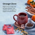 thumbnail image 2 of Yogi Tea Orange Clove, Caffeine-Free Herbal Tea, Wellness Tea Bags, 4 Boxes of 16, 2 of 8