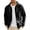#Black_007, variant on Mens Plain Full Zip Hooded Sweatshirt, Lightweight Fleece Long‑Sleeve Hoodie Jacket with Drawstring Hood & Spacious Pocket