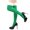 Green, variant on Christmas Striped Stockings with Top Women Party Over Knee Socks